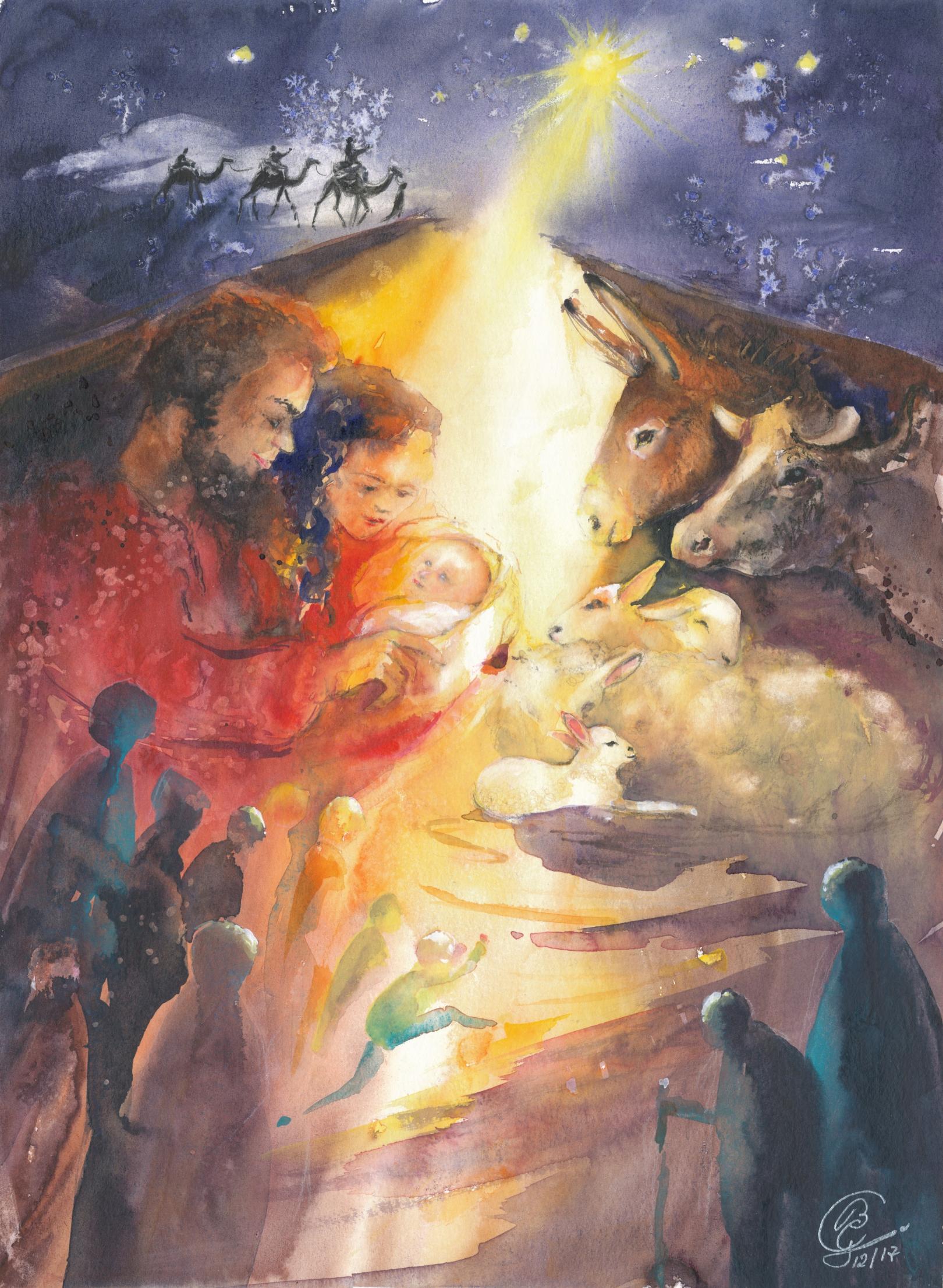 8116D_Das Weihnachtslicht (c) ©Beuroner Kunstverlag, Das Weihnachtslicht-Claudia Brunke-Gregory