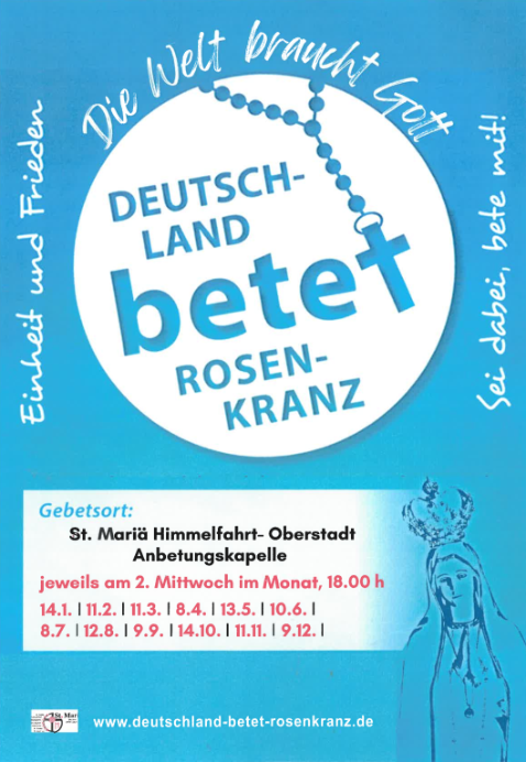 Deutschland betet den Rosenkranz (c) StMarien