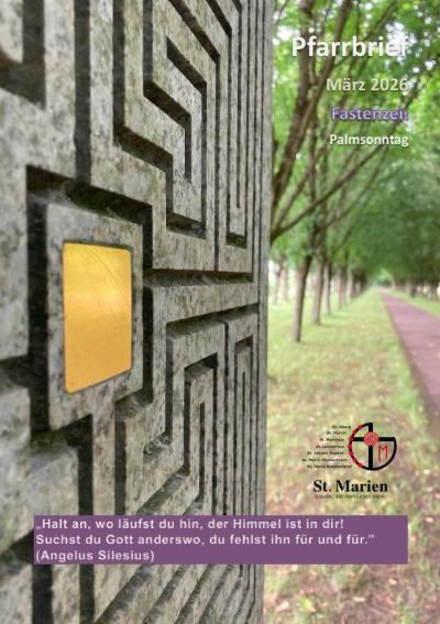Pfarrbrief März 2026