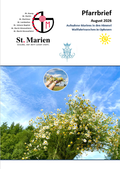 Pfarrbrief August 2026